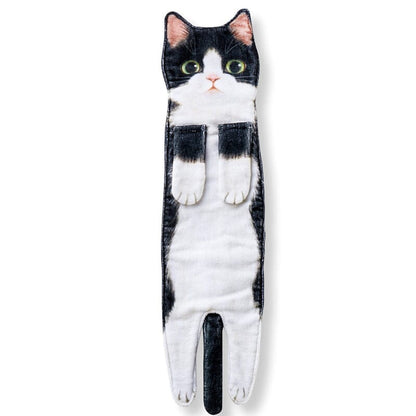 Niedliches Katzen-Strandtuch