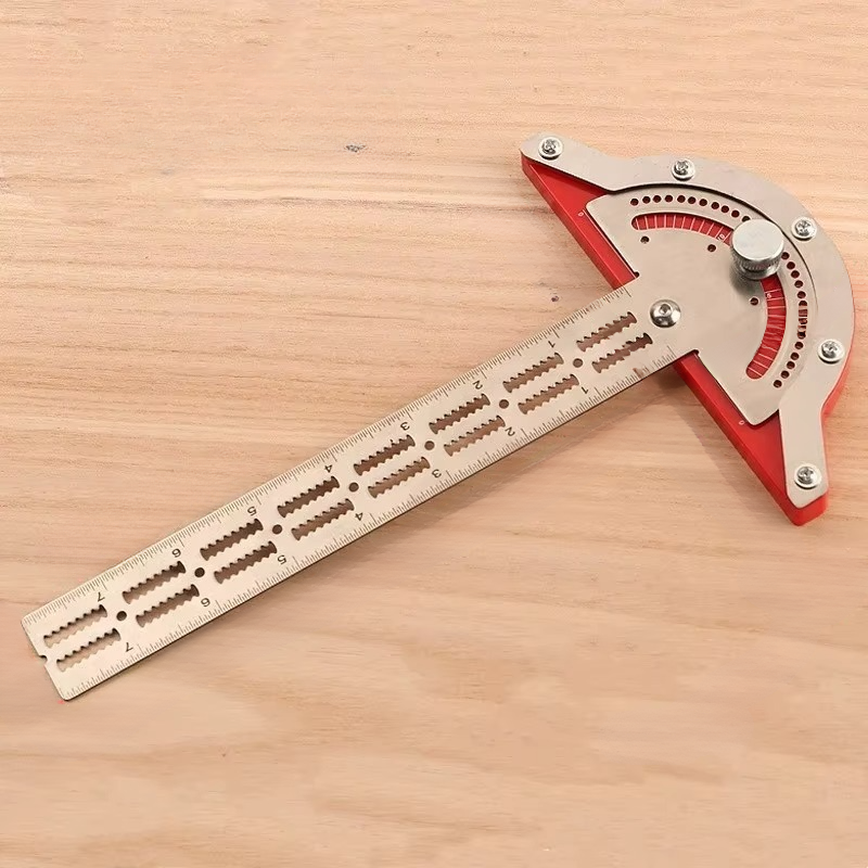 Präziser Winkelmesser aus Edelstahl