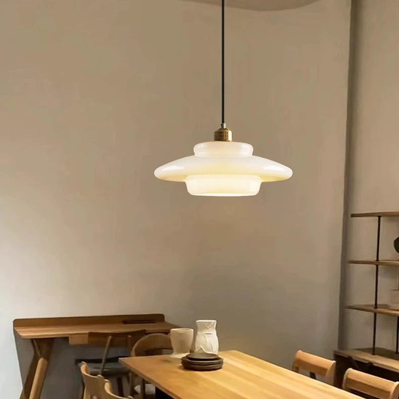 Vintage Style Clear Glass Hanging Lamp