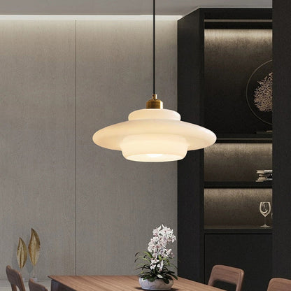 Vintage Style Clear Glass Hanging Lamp