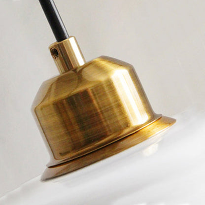 Vintage Style Clear Glass Hanging Lamp