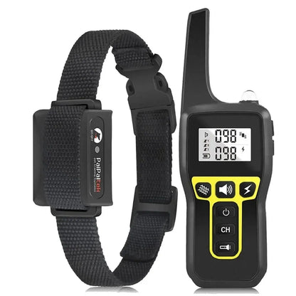Waterproof Rechargeable Dog Shock Collar with Remote Control - Halri