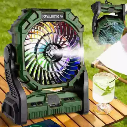 Mini Outdoor Personal Misting Fan Spray Cooler