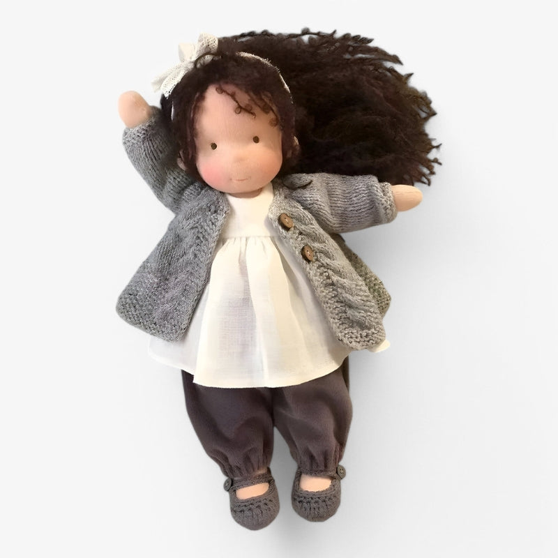 Artistic Wooden Doll for Creative Kids Play