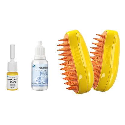 Gentle Rechargeable Pet Grooming Brush