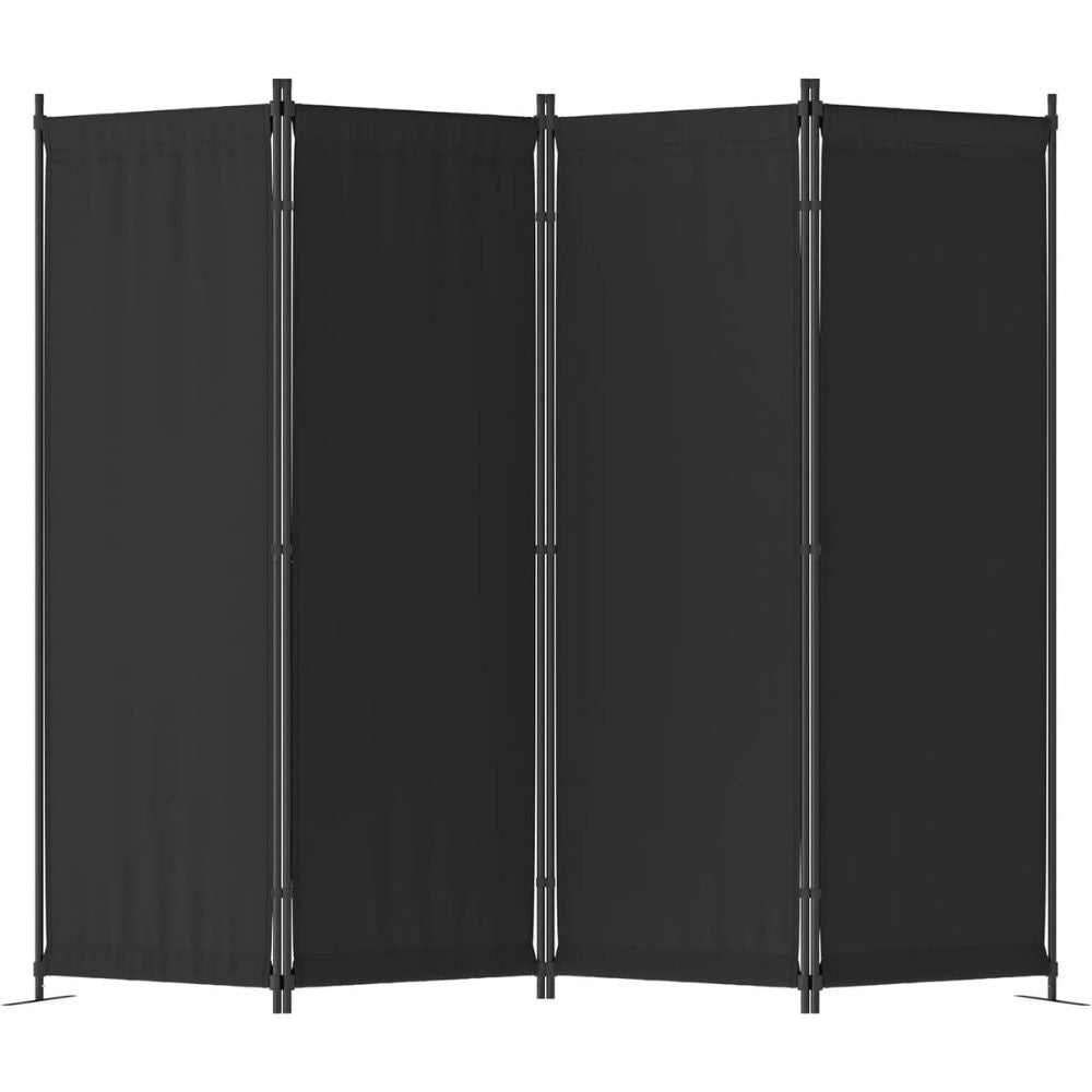Portable 4-Panel Room Divider Screen for Home Office