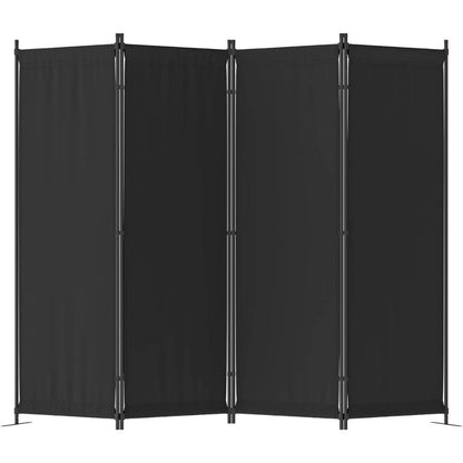 Portable 4-Panel Room Divider Screen for Home Office