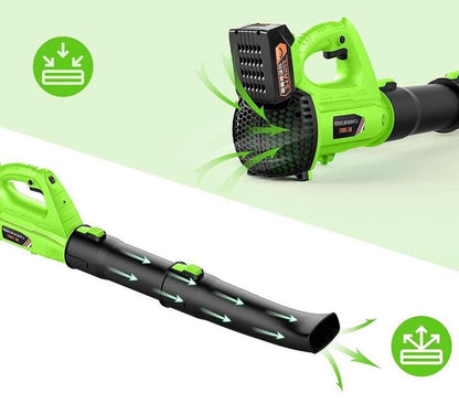 Powerful Cordless Leaf Blower 150MPH Battery Operated