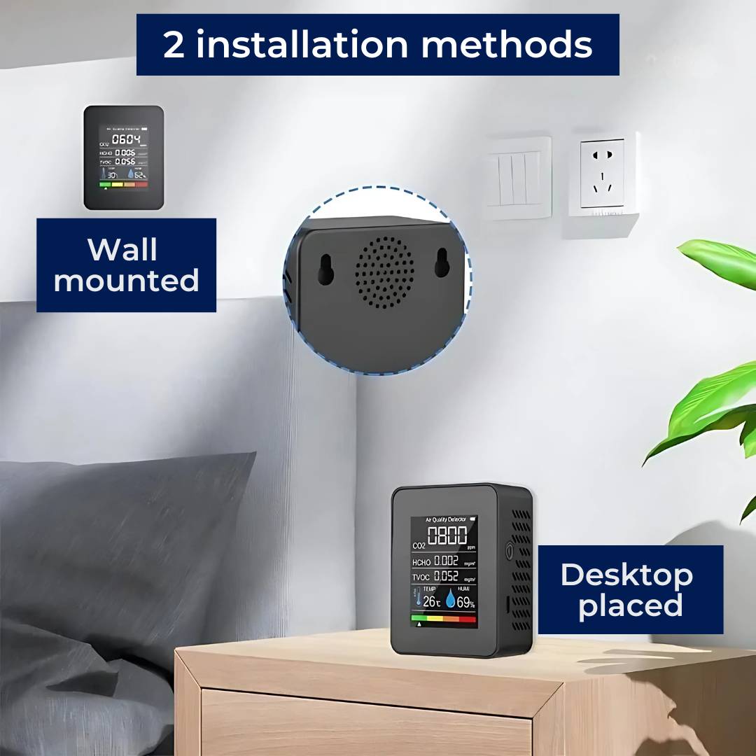 Accurate Portable Air Quality CO2 Detector Monitor