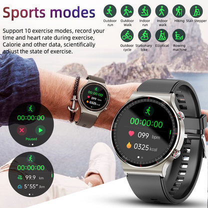Advanced Fitness Tracker with ECG and Heart Monitoring