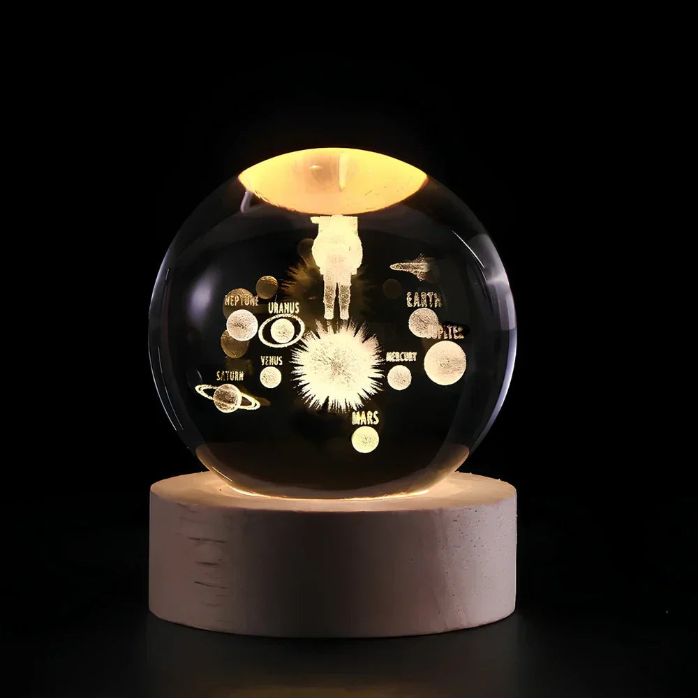 Colorful Galaxy Night Lamp LED Globe Light
