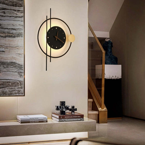 Contemporary LED Illuminated Wall Clock