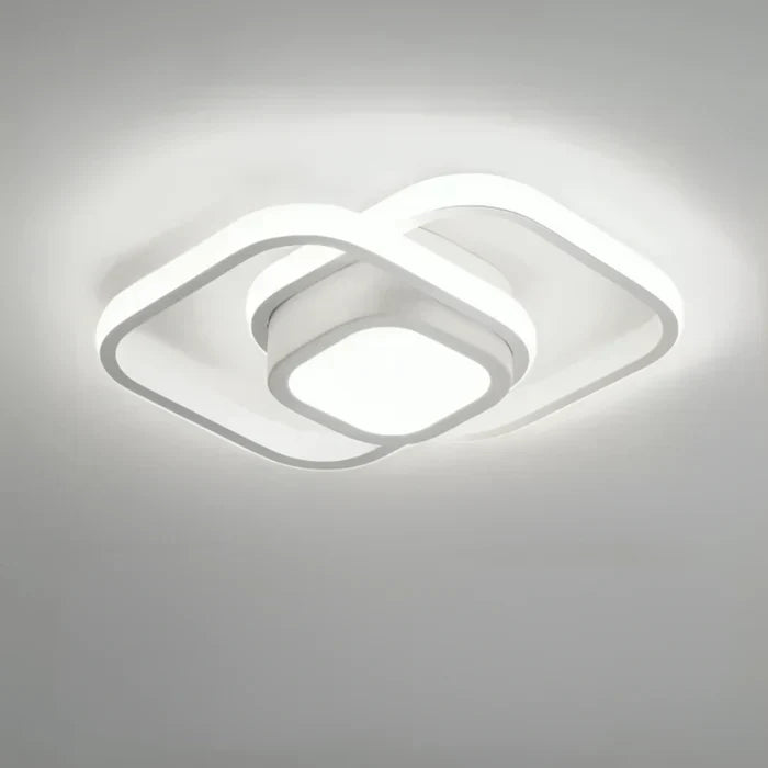 Helle LED-Deckenleuchte im modernen Stil