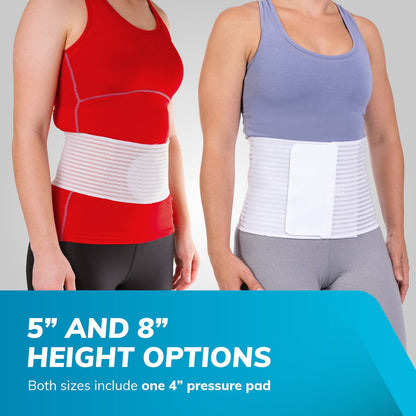 Post Surgery Hernia Support Wrap with Comfort Pad