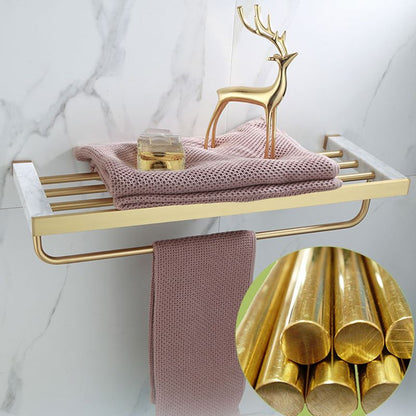 Luxury Gold Bathroom Fixture Set
