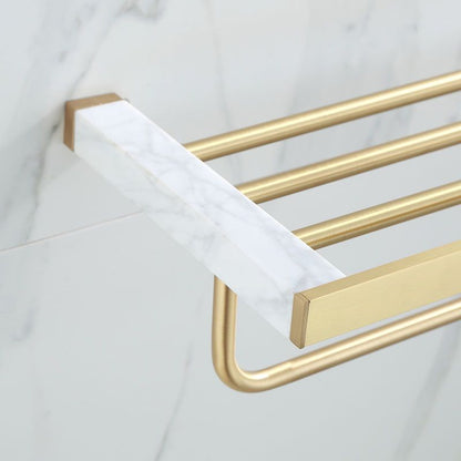 Luxury Gold Bathroom Fixture Set