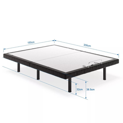 Comfortable Height Adjustable Wireless Bed Frame