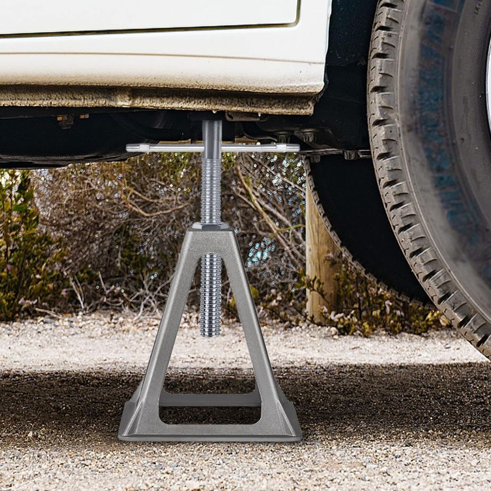 Heavy Duty RV Leveling Jack Set 4pc - Adjustable Steel Stabilizers