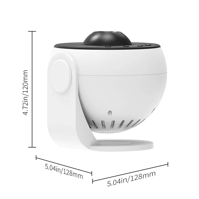 Wireless Star Projector with Built-in Bluetooth Speaker