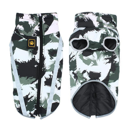 Wasserdichter Hundemantel für den Winter - Atmungsaktive Haustierjacke