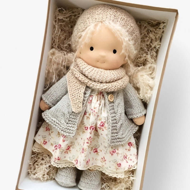 Artistic Wooden Doll for Creative Kids Play