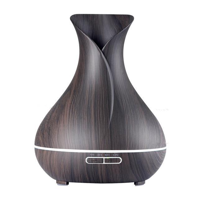 Aroma-Diffusor (400 ml) mit Kaltvernebelung und farbigen LED-Leuchten