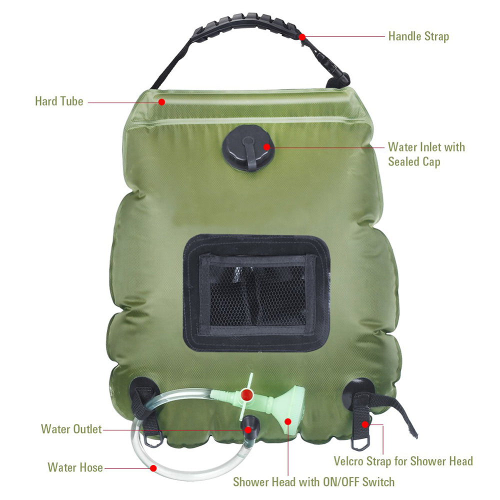 Portable Camping Shower Bag