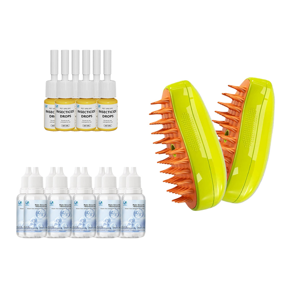 Gentle Rechargeable Pet Grooming Brush