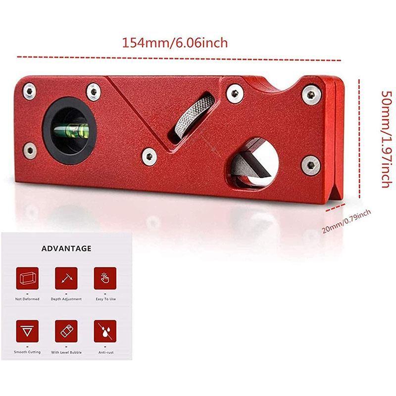 Werkzeug zum Glätten von Ecken und flachen Kanten in der Holzbearbeitung