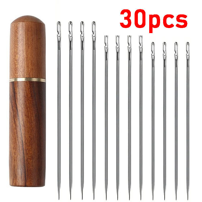 Easy Sewing Hand Needles Assorted Kit (30pcs) - Halri