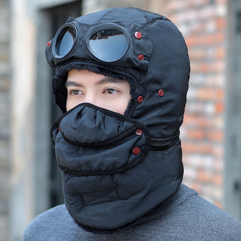 Isolierte, warme Mütze für Outdoor-Sportarten bei kaltem Wetter