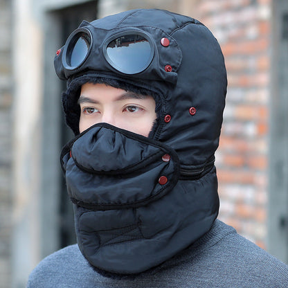 Isolierte, warme Mütze für Outdoor-Sportarten bei kaltem Wetter