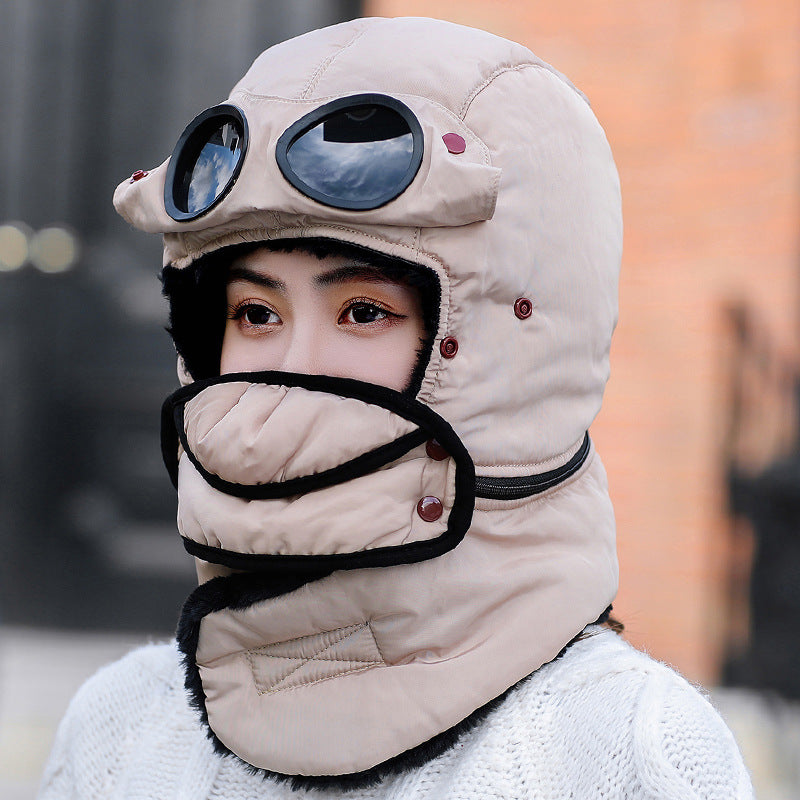 Isolierte, warme Mütze für Outdoor-Sportarten bei kaltem Wetter