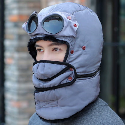 Isolierte, warme Mütze für Outdoor-Sportarten bei kaltem Wetter