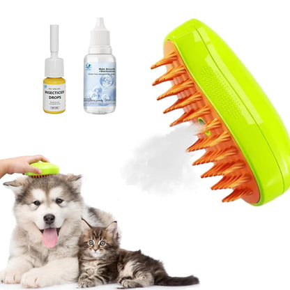 Gentle Rechargeable Pet Grooming Brush