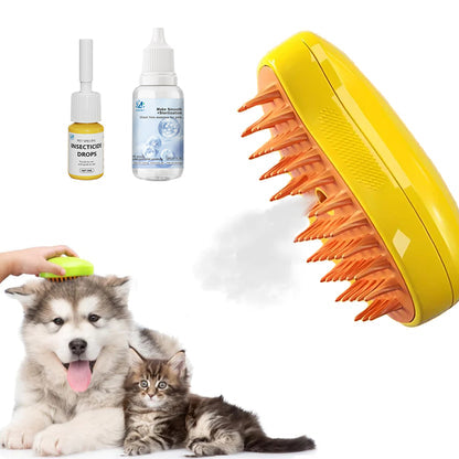 Gentle Rechargeable Pet Grooming Brush