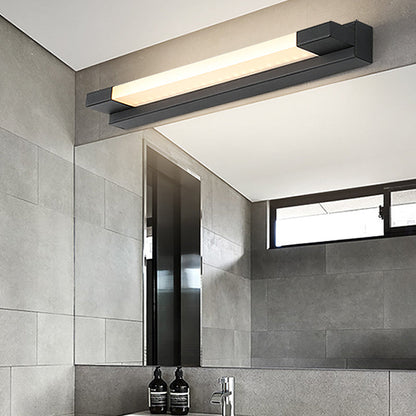 Elegante schwarze LED-Badezimmerwandleuchte
