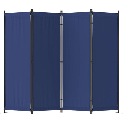 Portable 4-Panel Room Divider Screen for Home Office