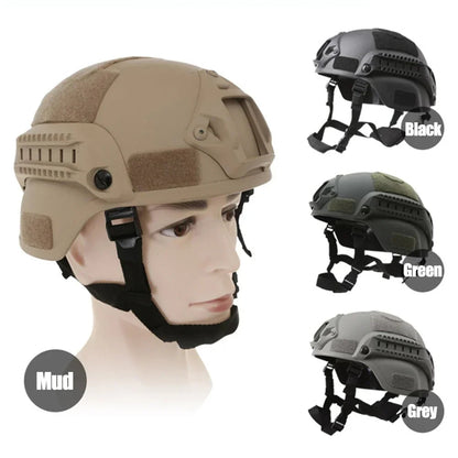Rugged Military Style Safety Helmet