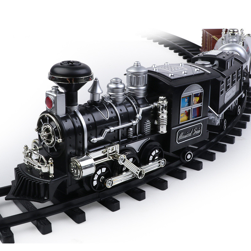 Fun Christmas Train Set with Lights and Sounds