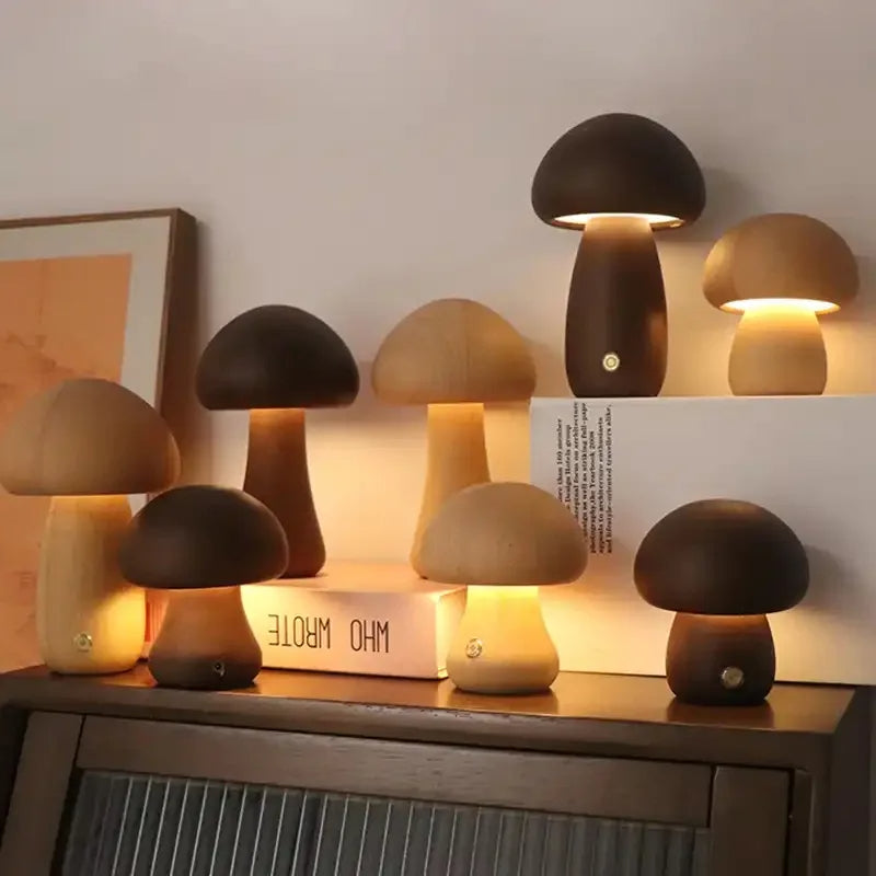 Soft Glow Mushroom Table Lamp - Halri