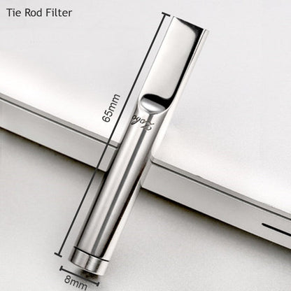 Reusable Metal Cigarette Filter Case with Tar Filter - Halri