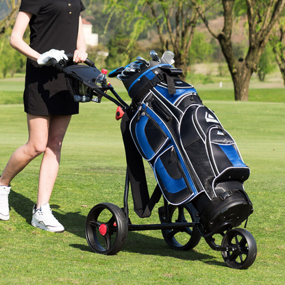Durable Golf Trolley Cart with Wheels - Halri