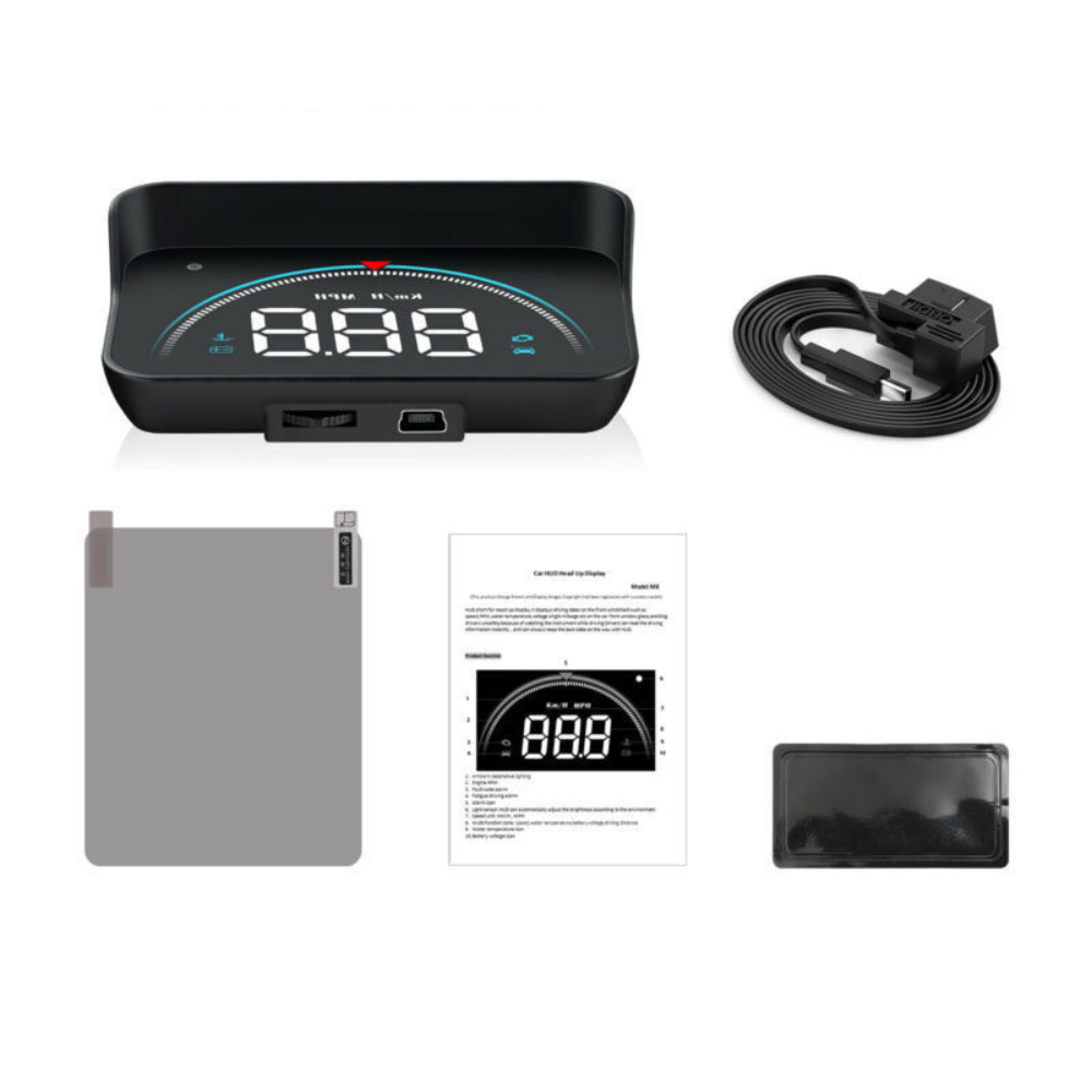 Universal Car HUD Windshield Display Projector
