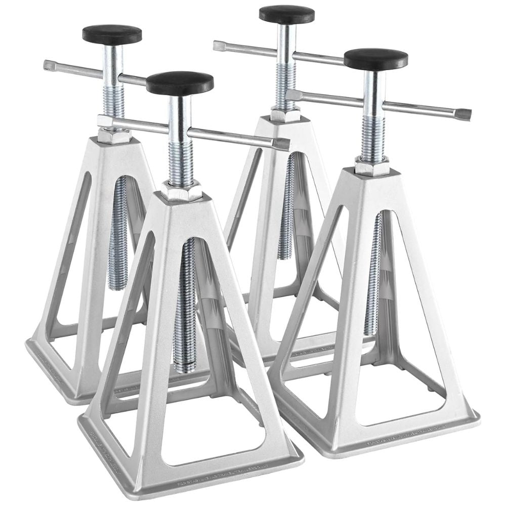 Heavy Duty RV Leveling Jack Set 4pc - Adjustable Steel Stabilizers - Halri