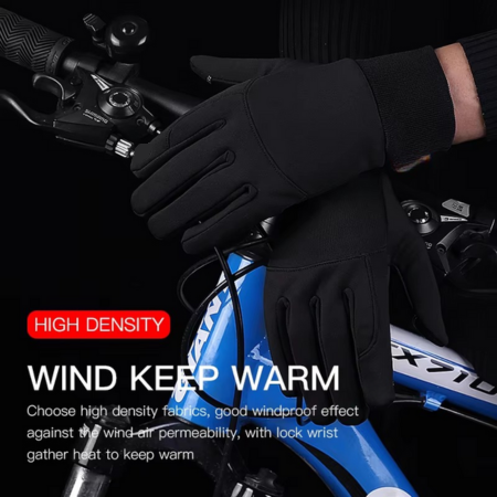 Warm Waterproof Running Gloves for Men and Women - Halri