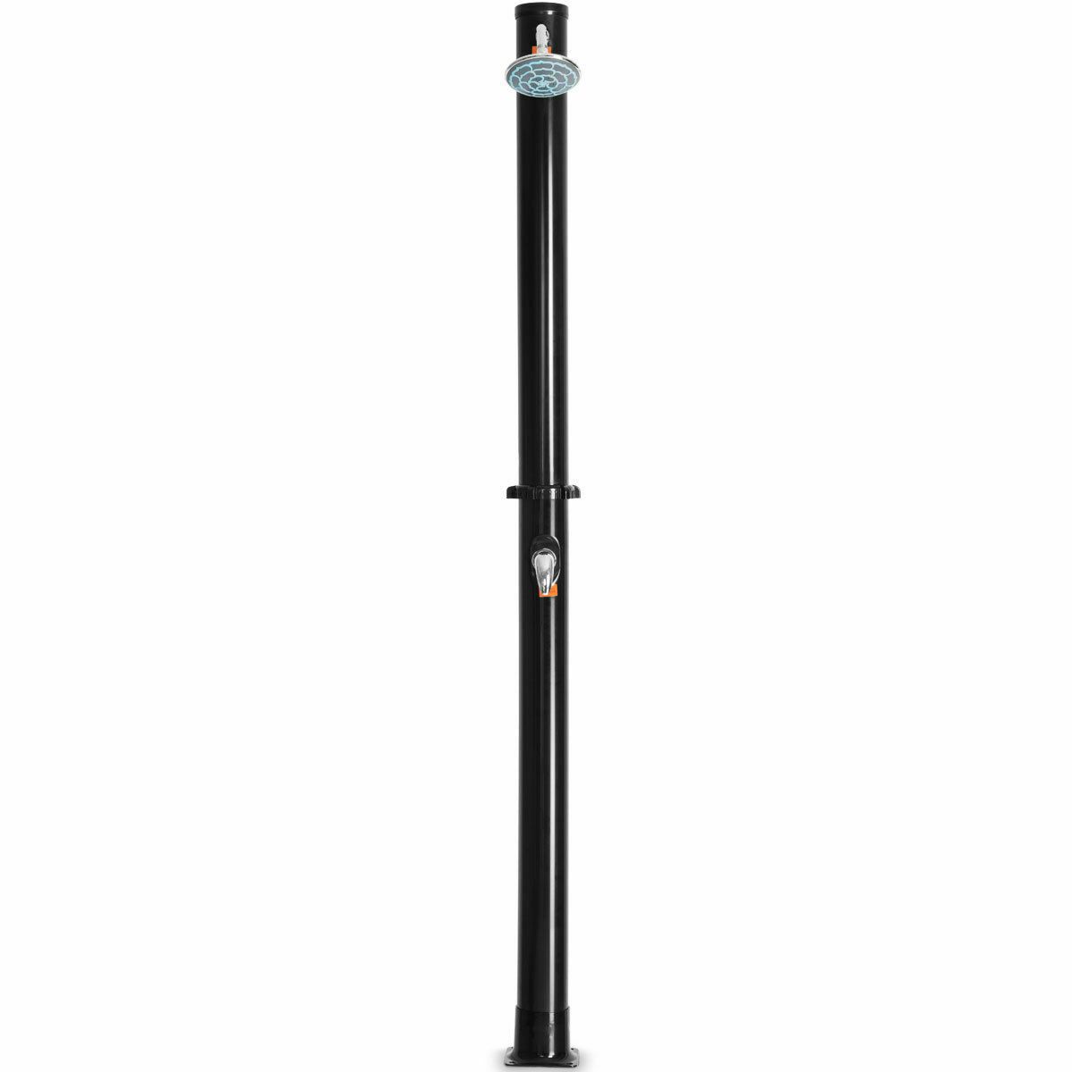 Outdoor Solar Heated Pool Shower Stall