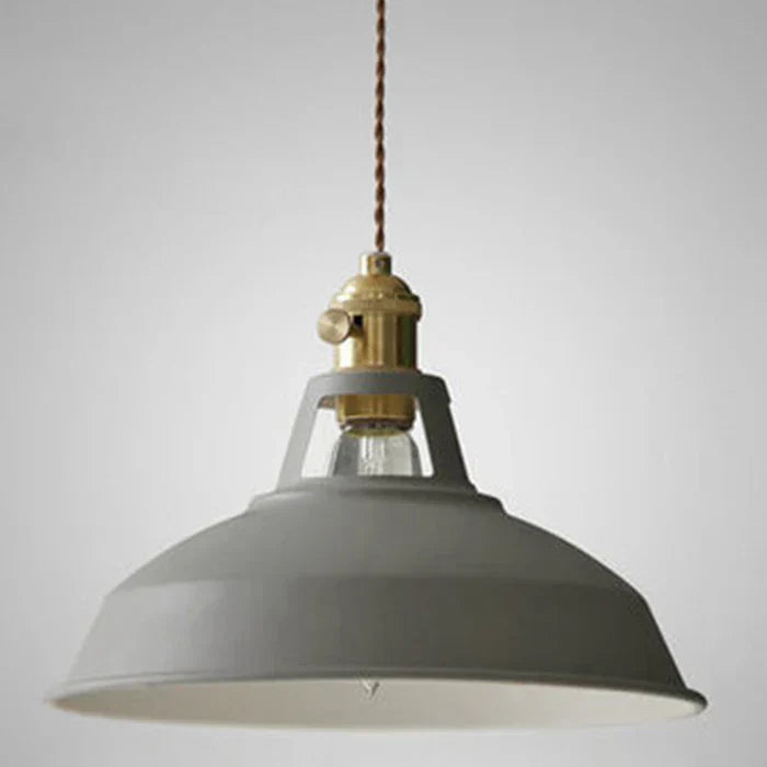 Vintage Metal Pendant Light - Halri