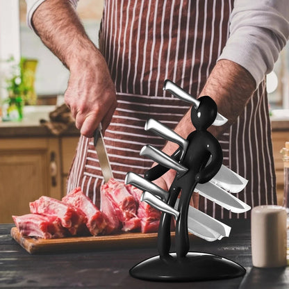 Stylish Kitchen Knife Block Holder Set - Halri