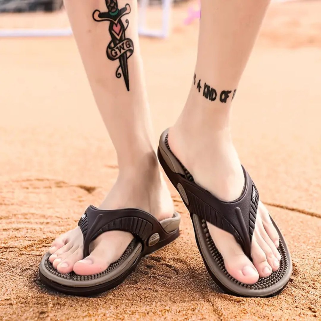 Relaxing Reflexology Foot Slippers